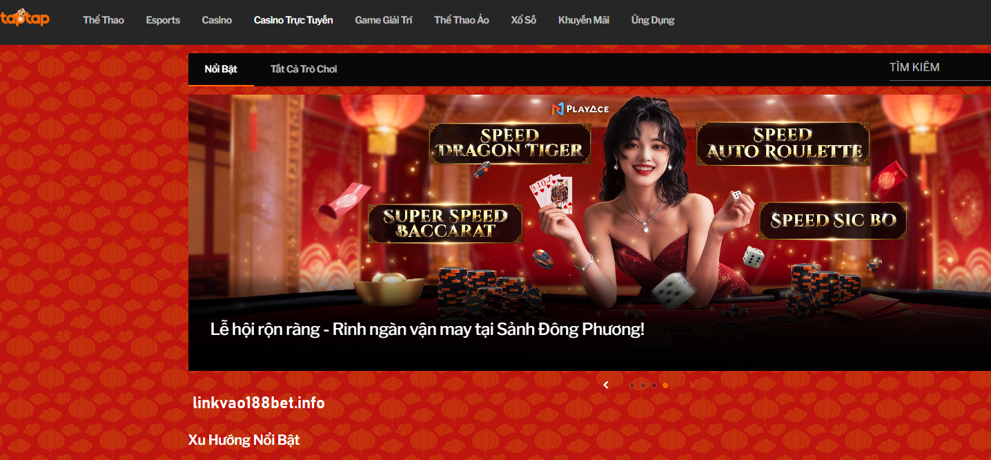 Các điểm nổi bật của 188bet