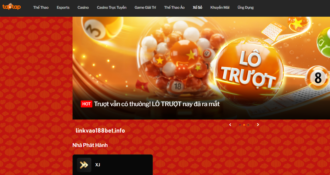 Xổ số trực tuyến tại nhà cái 188bet